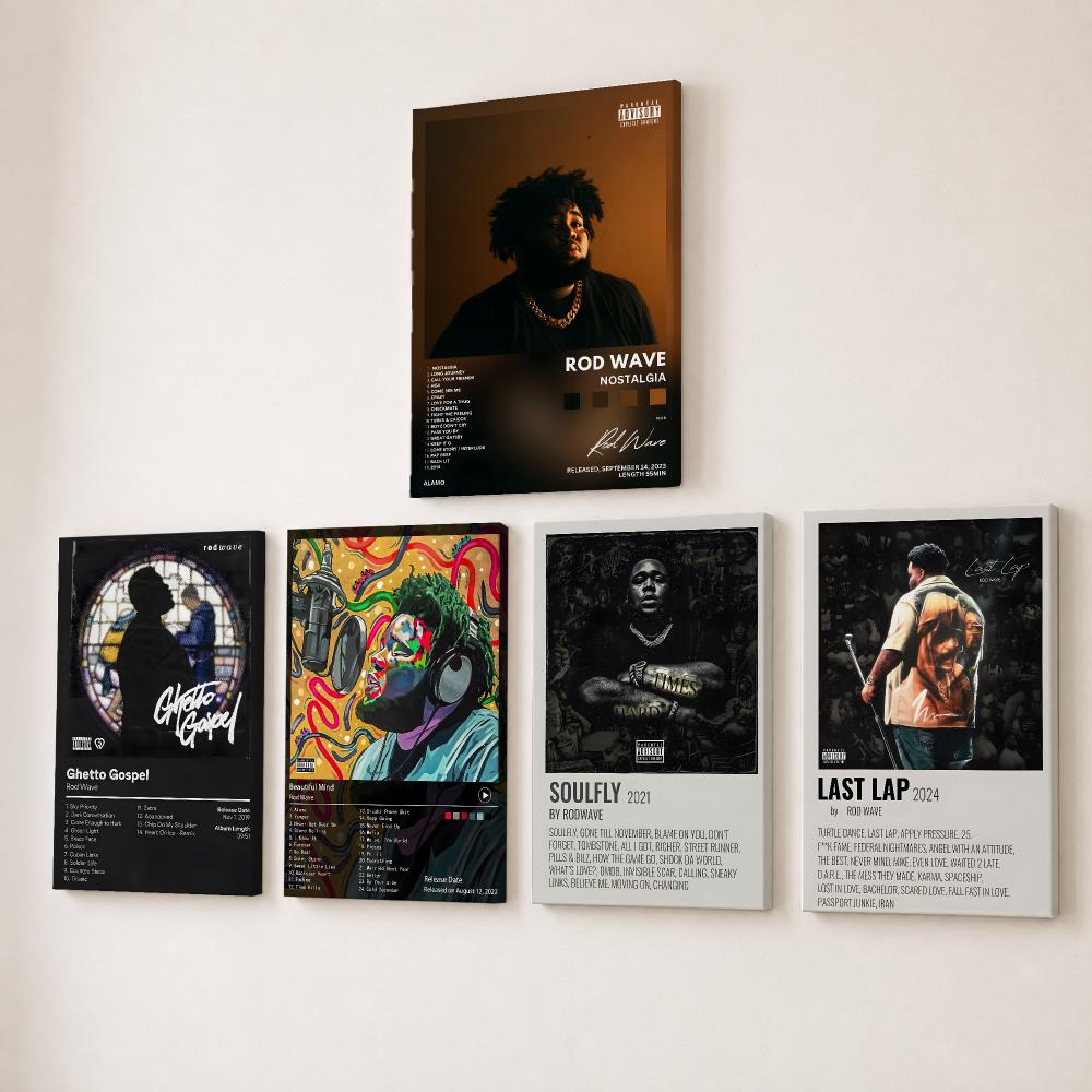Canvas Wrap Ready - Quadro su Tela HD con Rapper