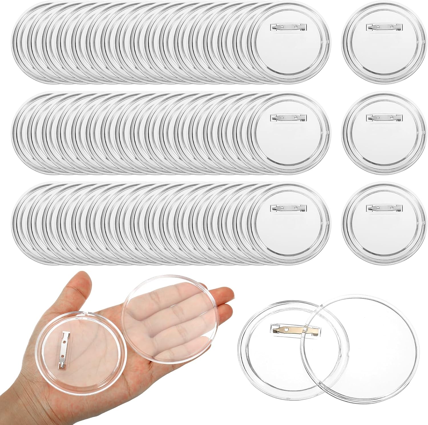 Button Badge Blank - Kit per la creazione di badge