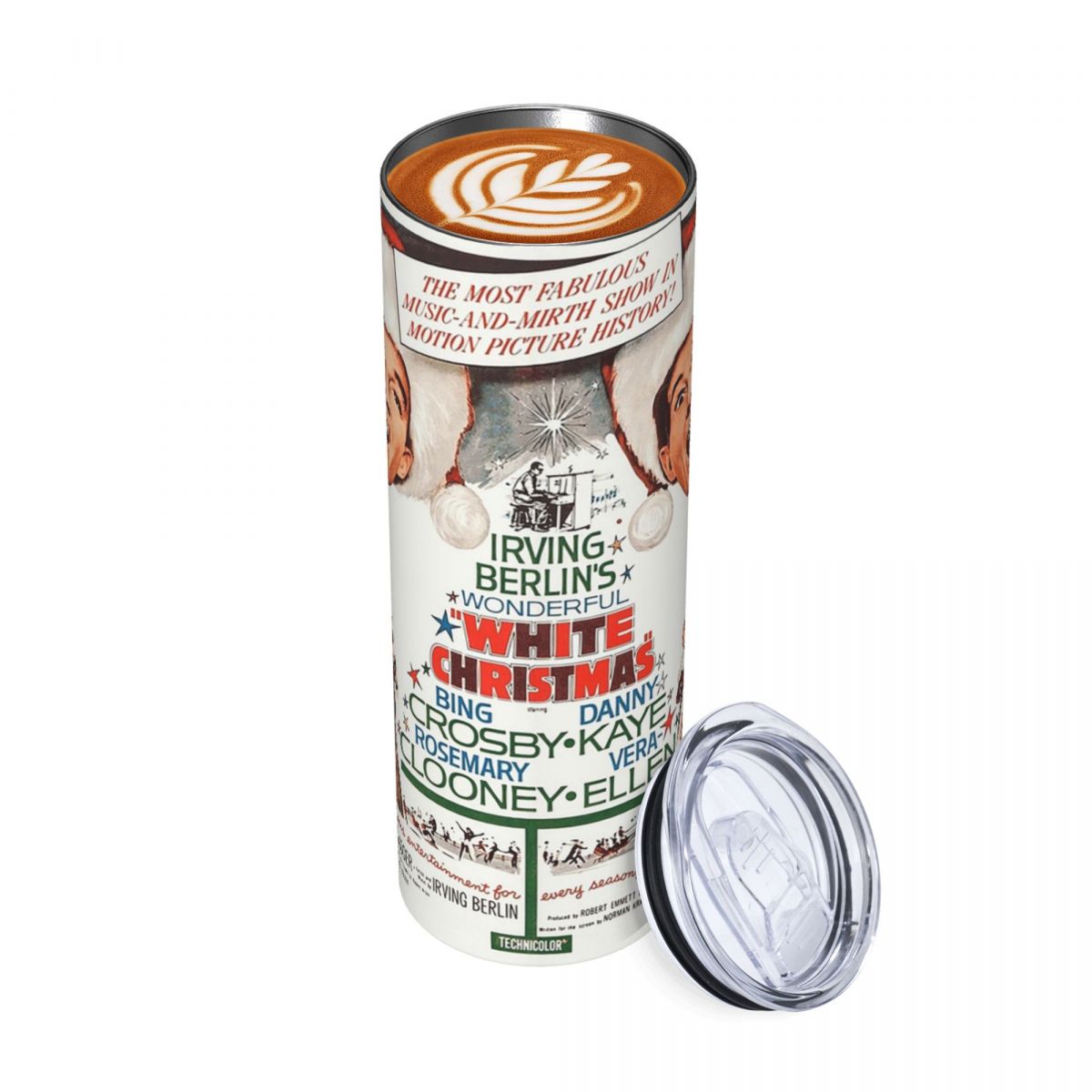 White Christmas - Bing Crosby, - Tumbler 20Oz White recensione e prezzo