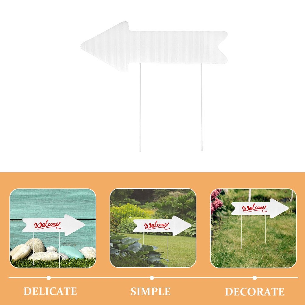 2 pezzi di cartelli da giardin - Yard Sign Blank recensione e prezzo