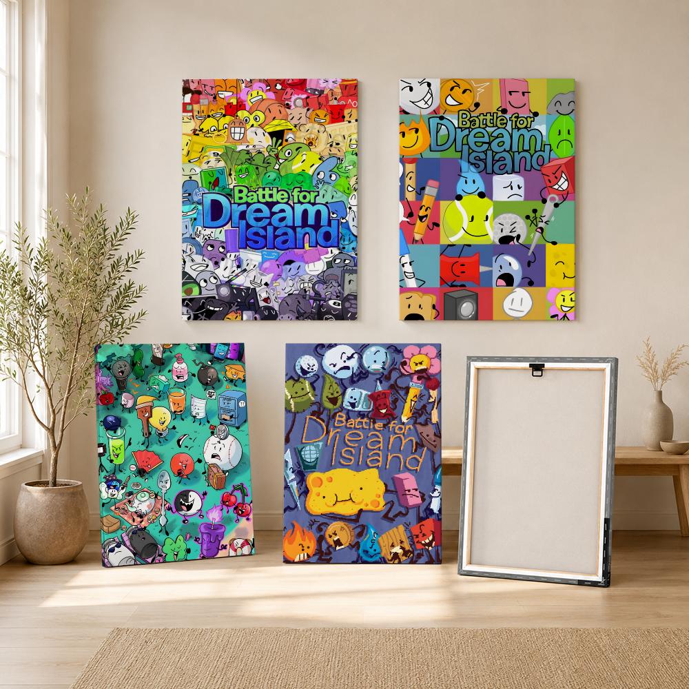 Bfdi B-Battle For Dream Island - Canvas Wrap Ready recensione e prezzo