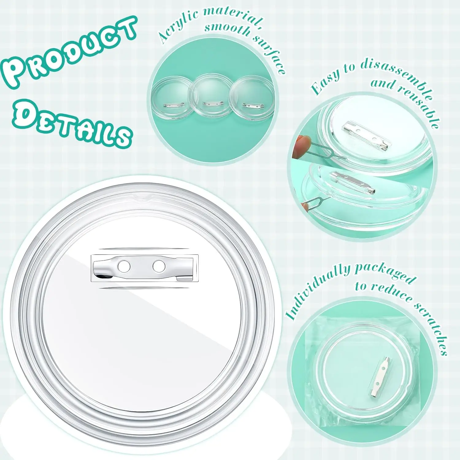 Kit per la creazione di badge  - Button Badge Blank recensione e prezzo