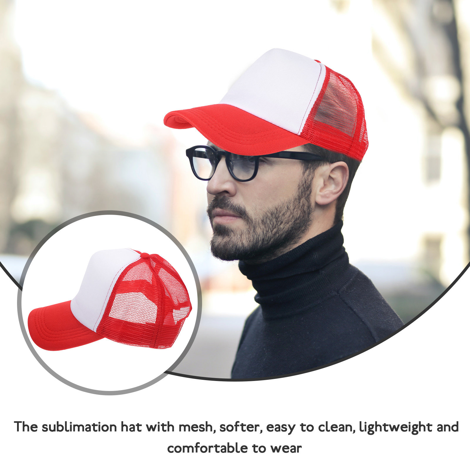 10 cappellini da baseball in r - Hat Sublimation Blank recensione e prezzo