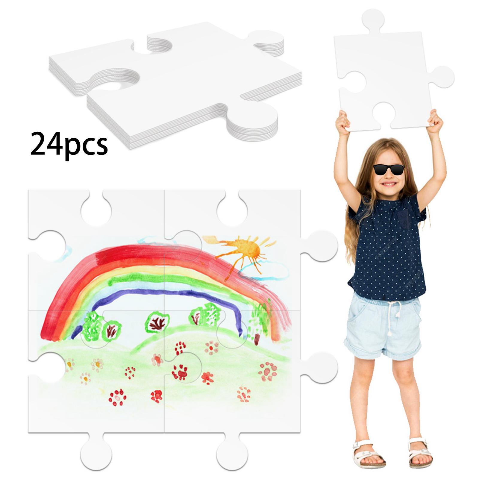 24 Pezzi di Puzzle Bianchi in  - Puzzle Blank White recensione e prezzo