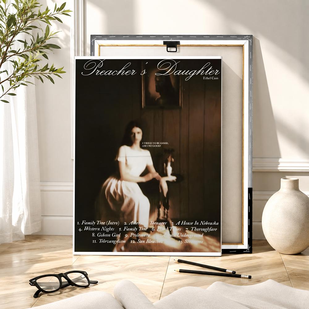 Dipinto di Ethel Cain, Calligr - Canvas Wrap Ready recensione e prezzo