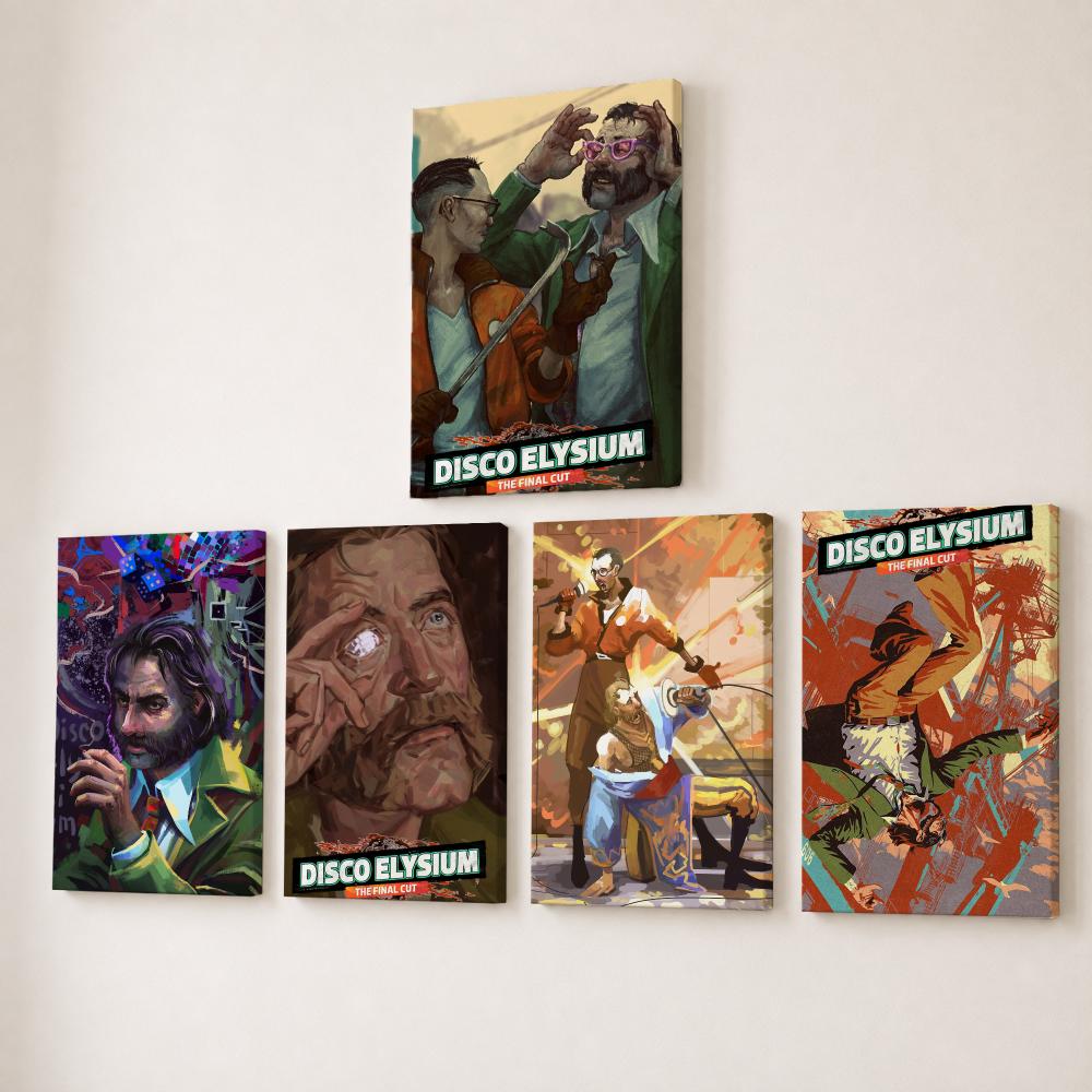 D-Disco Elysium Dipinto di Vid - Canvas Wrap Ready recensione e prezzo